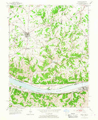 Felicity Ohio Historical topographic map, 1:24000 scale, 7.5 X 7.5 Minute, Year 1953