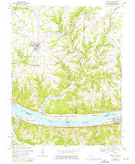 Felicity Ohio Historical topographic map, 1:24000 scale, 7.5 X 7.5 Minute, Year 1968