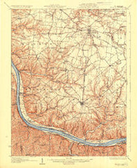 Felicity Ohio Historical topographic map, 1:62500 scale, 15 X 15 Minute, Year 1931