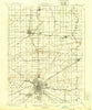 Findlay Ohio Historical topographic map, 1:62500 scale, 15 X 15 Minute, Year 1903