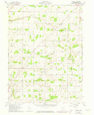 Fireside Ohio Historical topographic map, 1:24000 scale, 7.5 X 7.5 Minute, Year 1960