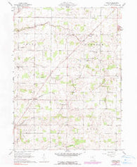 Fireside Ohio Historical topographic map, 1:24000 scale, 7.5 X 7.5 Minute, Year 1960
