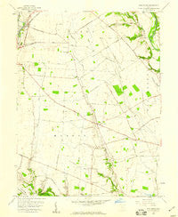 Five Points Ohio Historical topographic map, 1:24000 scale, 7.5 X 7.5 Minute, Year 1958