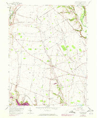 Five Points Ohio Historical topographic map, 1:24000 scale, 7.5 X 7.5 Minute, Year 1958