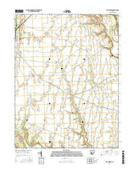 Five Points Ohio Current topographic map, 1:24000 scale, 7.5 X 7.5 Minute, Year 2016