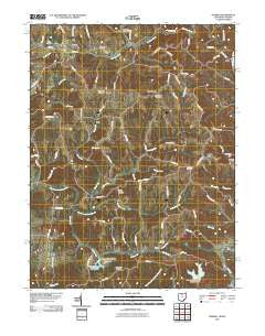 Fleming Ohio Historical topographic map, 1:24000 scale, 7.5 X 7.5 Minute, Year 2010