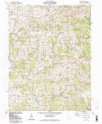 Fleming Ohio Historical topographic map, 1:24000 scale, 7.5 X 7.5 Minute, Year 1994