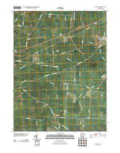 Florence Ohio Historical topographic map, 1:24000 scale, 7.5 X 7.5 Minute, Year 2010