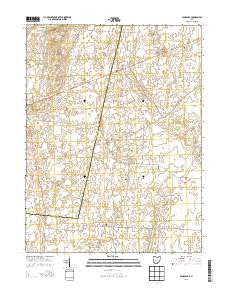 Florence Ohio Historical topographic map, 1:24000 scale, 7.5 X 7.5 Minute, Year 2013