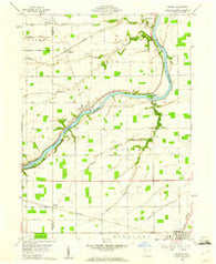 Florida Ohio Historical topographic map, 1:24000 scale, 7.5 X 7.5 Minute, Year 1959