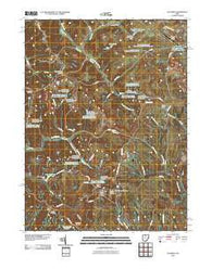 Flushing Ohio Historical topographic map, 1:24000 scale, 7.5 X 7.5 Minute, Year 2010