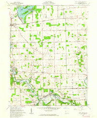Fort Loramie Ohio Historical topographic map, 1:24000 scale, 7.5 X 7.5 Minute, Year 1961