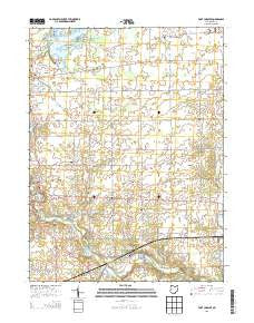 Fort Loramie Ohio Historical topographic map, 1:24000 scale, 7.5 X 7.5 Minute, Year 2013