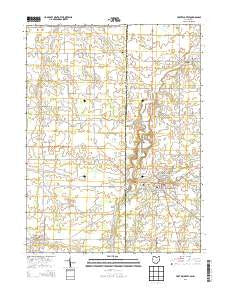 Fort Recovery Ohio Historical topographic map, 1:24000 scale, 7.5 X 7.5 Minute, Year 2013