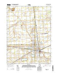 Fostoria Ohio Historical topographic map, 1:24000 scale, 7.5 X 7.5 Minute, Year 2013
