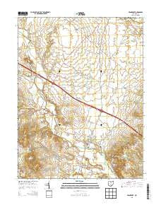 Frankfort Ohio Historical topographic map, 1:24000 scale, 7.5 X 7.5 Minute, Year 2013