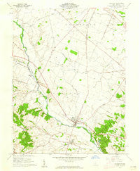 Frankfort Ohio Historical topographic map, 1:24000 scale, 7.5 X 7.5 Minute, Year 1961
