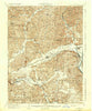 Frazeysburg Ohio Historical topographic map, 1:62500 scale, 15 X 15 Minute, Year 1910