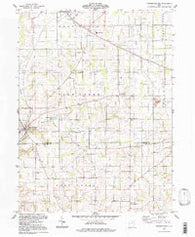 Fredricksburg Ohio Historical topographic map, 1:24000 scale, 7.5 X 7.5 Minute, Year 1994