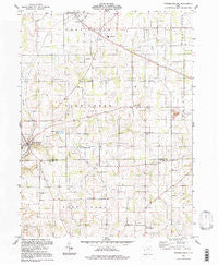 Fredricksburg Ohio Historical topographic map, 1:24000 scale, 7.5 X 7.5 Minute, Year 1994