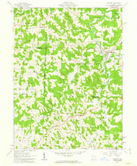 Freeport Ohio Historical topographic map, 1:24000 scale, 7.5 X 7.5 Minute, Year 1961