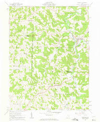 Freeport Ohio Historical topographic map, 1:24000 scale, 7.5 X 7.5 Minute, Year 1961