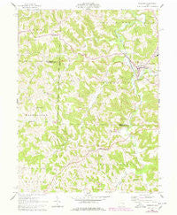 Freeport Ohio Historical topographic map, 1:24000 scale, 7.5 X 7.5 Minute, Year 1961