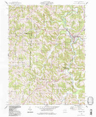 Freeport Ohio Historical topographic map, 1:24000 scale, 7.5 X 7.5 Minute, Year 1994