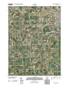 Fremont West Ohio Historical topographic map, 1:24000 scale, 7.5 X 7.5 Minute, Year 2010
