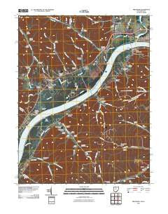 Friendship Ohio Historical topographic map, 1:24000 scale, 7.5 X 7.5 Minute, Year 2010