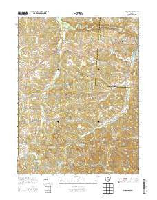 Fultonham Ohio Historical topographic map, 1:24000 scale, 7.5 X 7.5 Minute, Year 2013