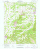 Fultonham Ohio Historical topographic map, 1:24000 scale, 7.5 X 7.5 Minute, Year 1961