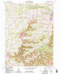 Fultonham Ohio Historical topographic map, 1:24000 scale, 7.5 X 7.5 Minute, Year 1992