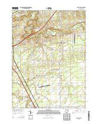 Gageville Ohio Historical topographic map, 1:24000 scale, 7.5 X 7.5 Minute, Year 2013