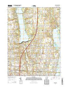 Galena Ohio Historical topographic map, 1:24000 scale, 7.5 X 7.5 Minute, Year 2013