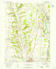 Galena Ohio Historical topographic map, 1:24000 scale, 7.5 X 7.5 Minute, Year 1955
