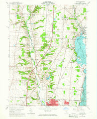 Galena Ohio Historical topographic map, 1:24000 scale, 7.5 X 7.5 Minute, Year 1964