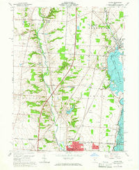Galena Ohio Historical topographic map, 1:24000 scale, 7.5 X 7.5 Minute, Year 1964