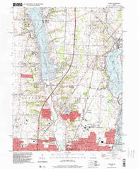 Galena Ohio Historical topographic map, 1:24000 scale, 7.5 X 7.5 Minute, Year 1995