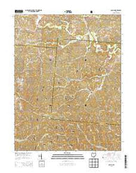 Gallia Ohio Historical topographic map, 1:24000 scale, 7.5 X 7.5 Minute, Year 2013