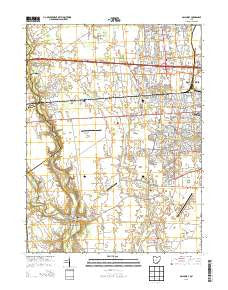 Galloway Ohio Historical topographic map, 1:24000 scale, 7.5 X 7.5 Minute, Year 2013