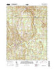 Garrettsville Ohio Current topographic map, 1:24000 scale, 7.5 X 7.5 Minute, Year 2016