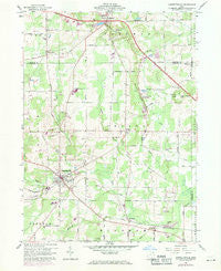 Garrettsville Ohio Historical topographic map, 1:24000 scale, 7.5 X 7.5 Minute, Year 1959