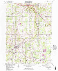 Garrettsville Ohio Historical topographic map, 1:24000 scale, 7.5 X 7.5 Minute, Year 1994