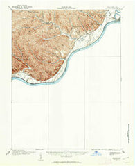 Garrison Kentucky Historical topographic map, 1:62500 scale, 15 X 15 Minute, Year 1915