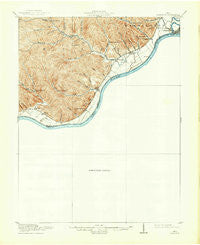 Garrison Kentucky Historical topographic map, 1:62500 scale, 15 X 15 Minute, Year 1918