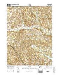 Gavers Ohio Historical topographic map, 1:24000 scale, 7.5 X 7.5 Minute, Year 2013