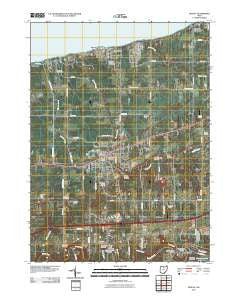 Geneva Ohio Historical topographic map, 1:24000 scale, 7.5 X 7.5 Minute, Year 2010