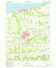 Geneva Ohio Historical topographic map, 1:24000 scale, 7.5 X 7.5 Minute, Year 1960
