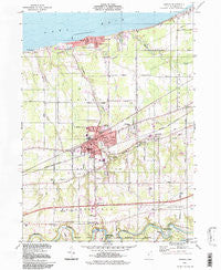 Geneva Ohio Historical topographic map, 1:24000 scale, 7.5 X 7.5 Minute, Year 1994